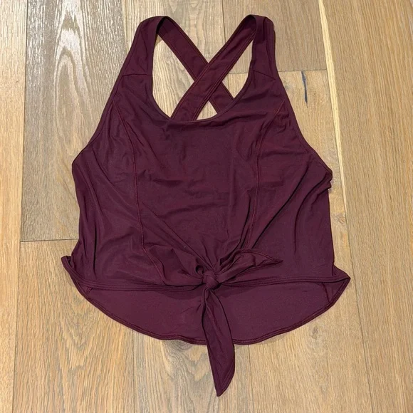 Lululemon Athletic Tank Long Crop 0 - Picture 1 of 6
